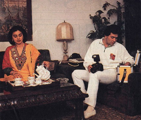 Neetu Singh and Rishi Kapoor